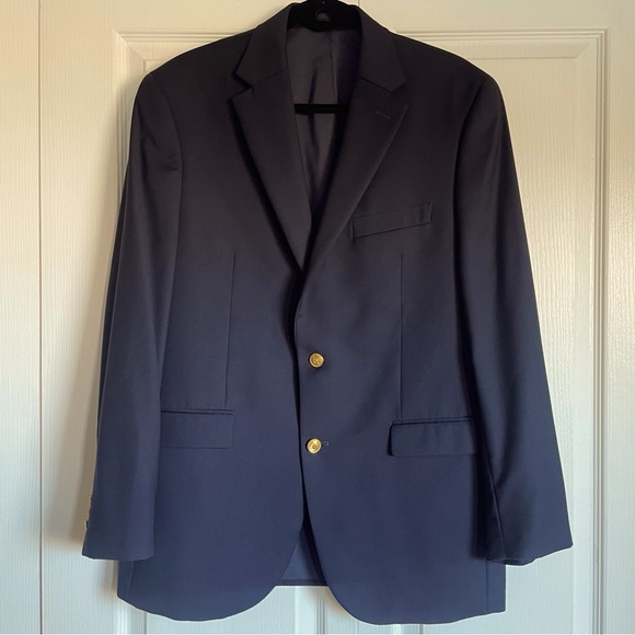 NWOT Men’s Ralph Lauren Classic-Fit Ultraflex Stretch Wool Blazer - Navy 40R - Picture 2 of 12